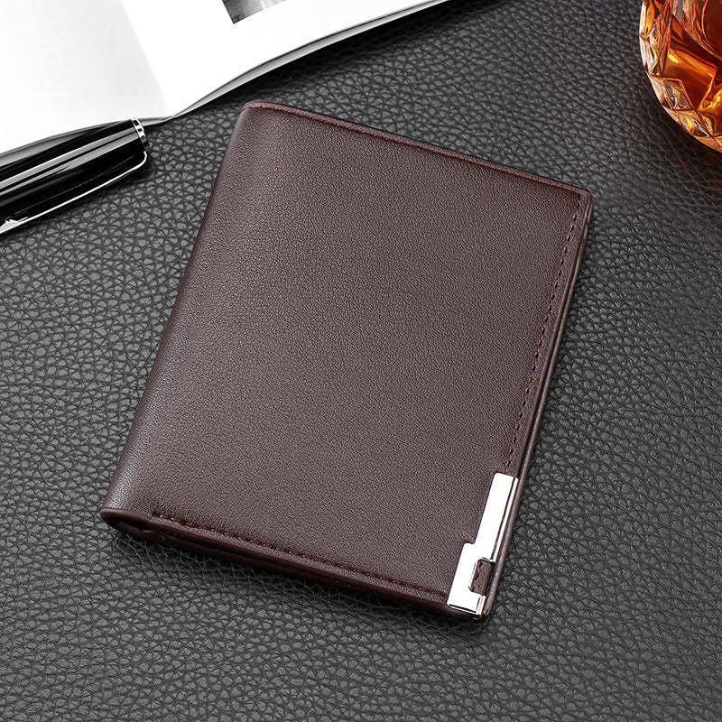 Men's Stylish Personalized Large Capacity Multiple Slots Card Holder