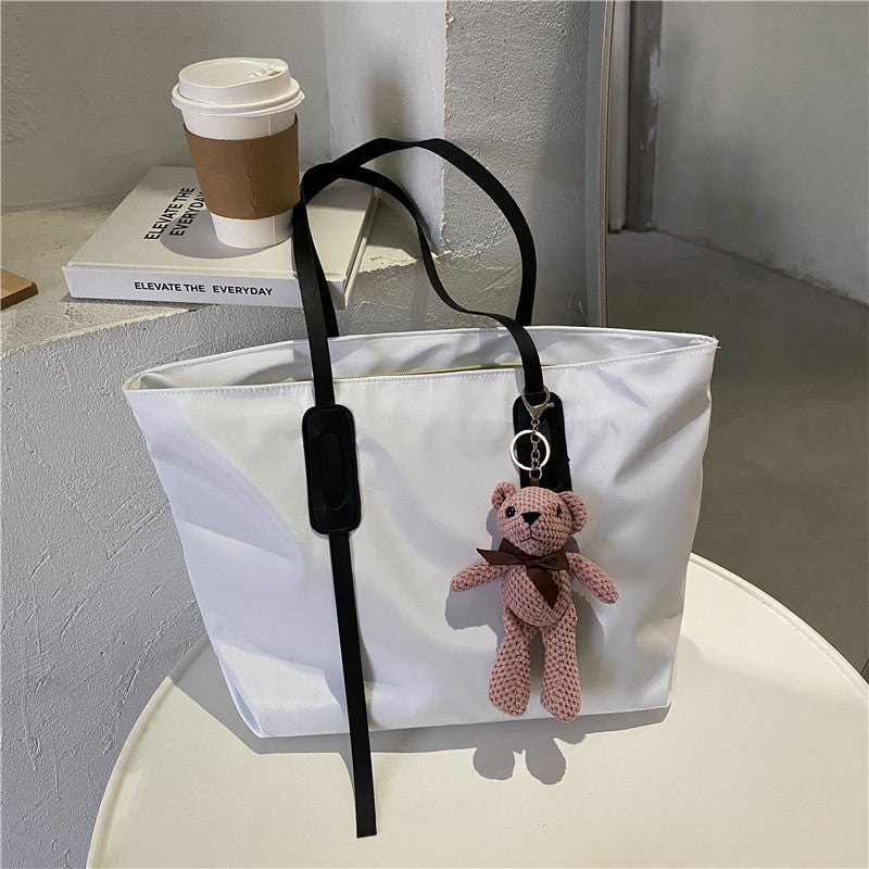 Women's Large Capacity Trendy Design Shopping Shoulder Bags