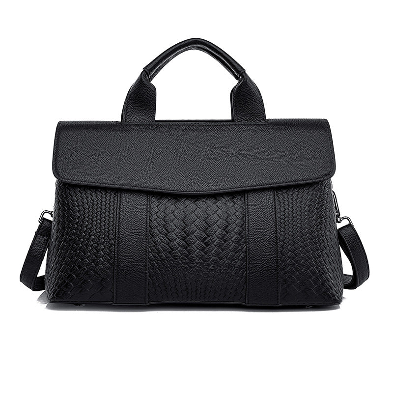 Women's Single Korean Style Fashionable Simple Large Handbags