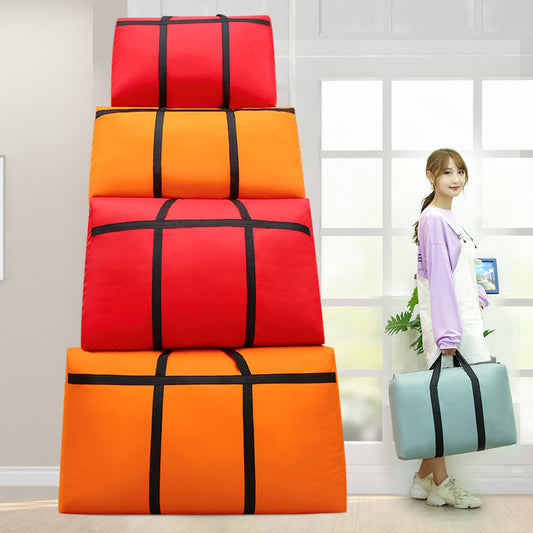 Buggy Packing Oxford Cloth Moving Large Solid Travel Bags