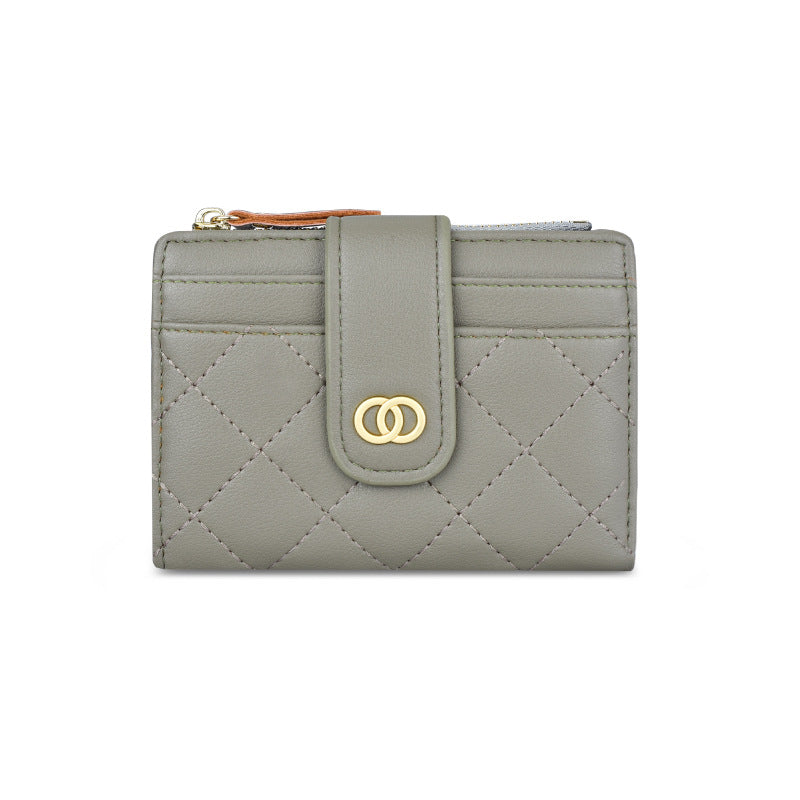 Women's Classic Style Embroidery Thread Female Coin Purses