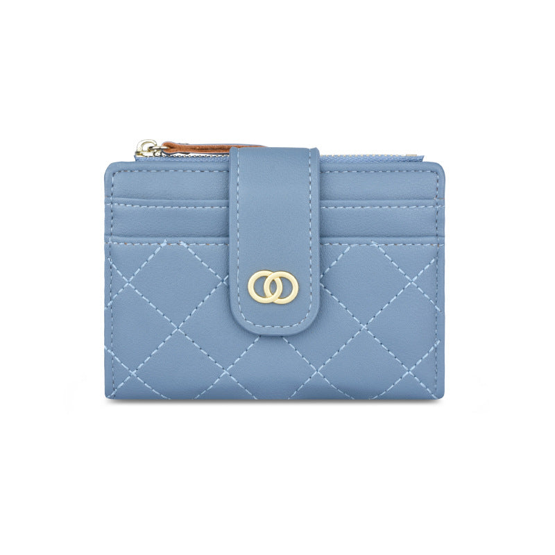 Women's Classic Style Embroidery Thread Female Coin Purses