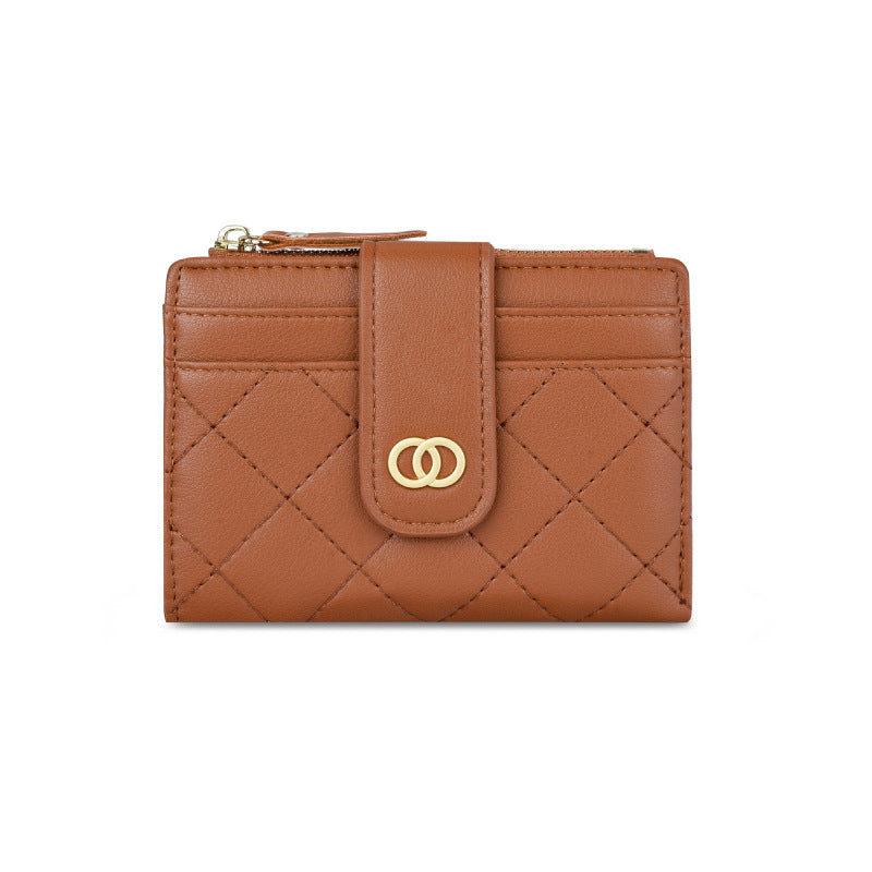 Women's Classic Style Embroidery Thread Female Coin Purses