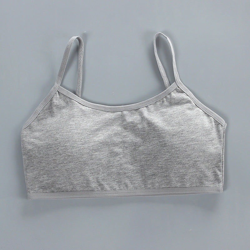 Sponge Mat Cotton Breathable Junior High School Everyday Bras
