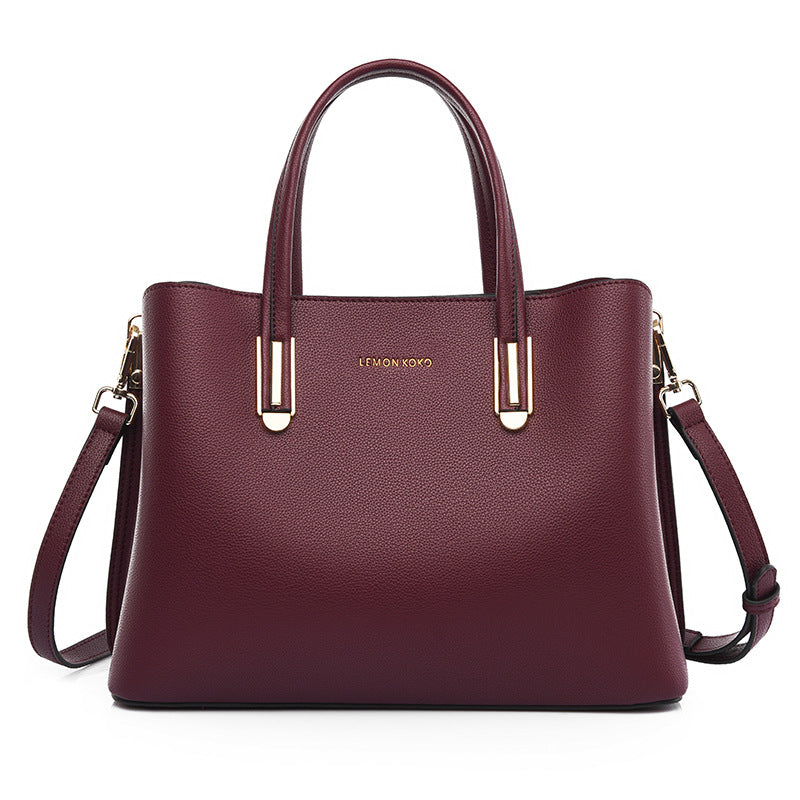 Women's Fashionable Large Capacity Mom Portable Big Handbags