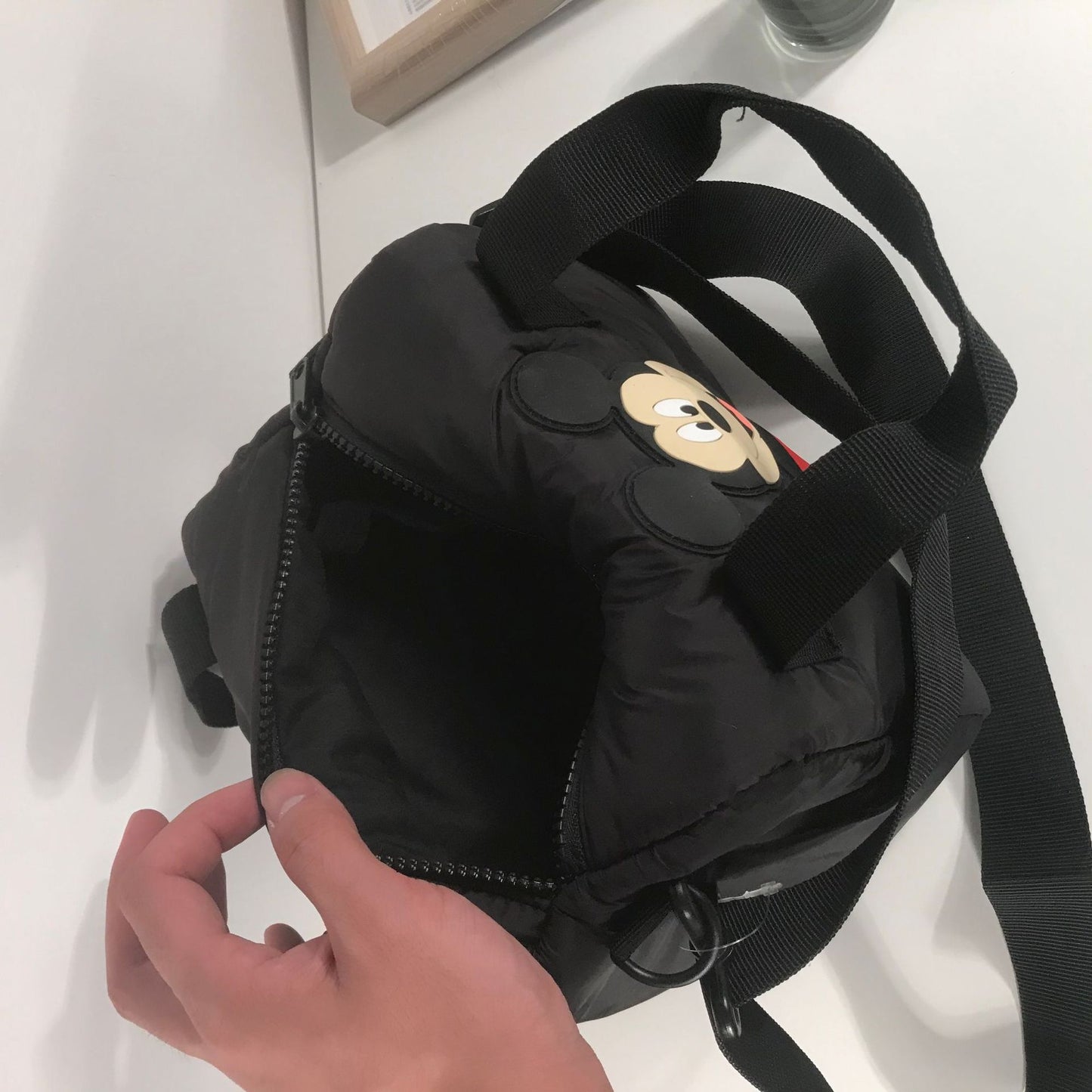 Women's & Children's & Black Bowling Down Fabric Bags