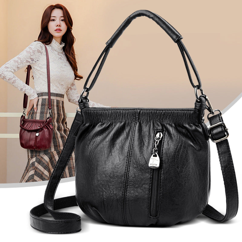 Beautiful Women's Retro Easy Matching Mother Shoulder Bags