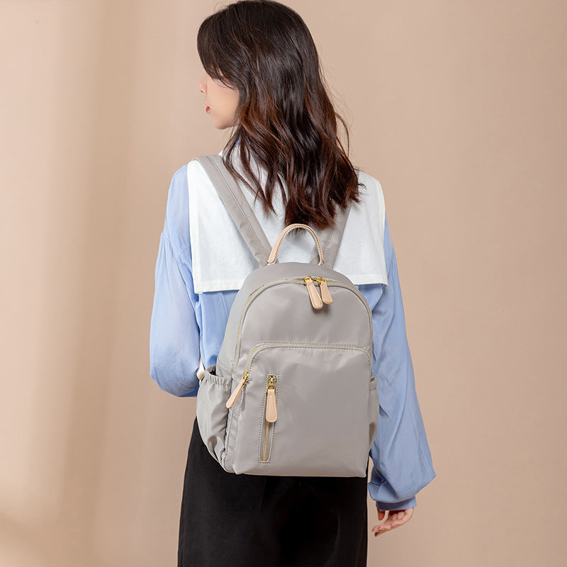 Women's Oxford Cloth Fashionable Large Capacity Canvas Backpacks