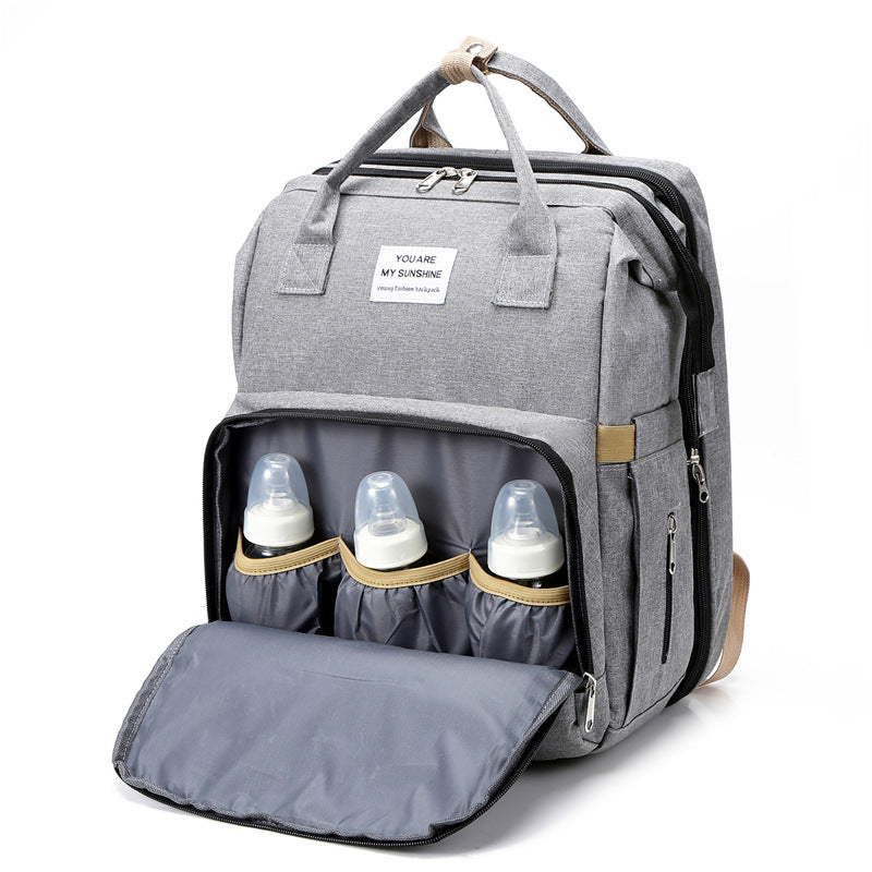 Sleeping Mummy Multifunctional Mother Feeding Bottle Backpacks