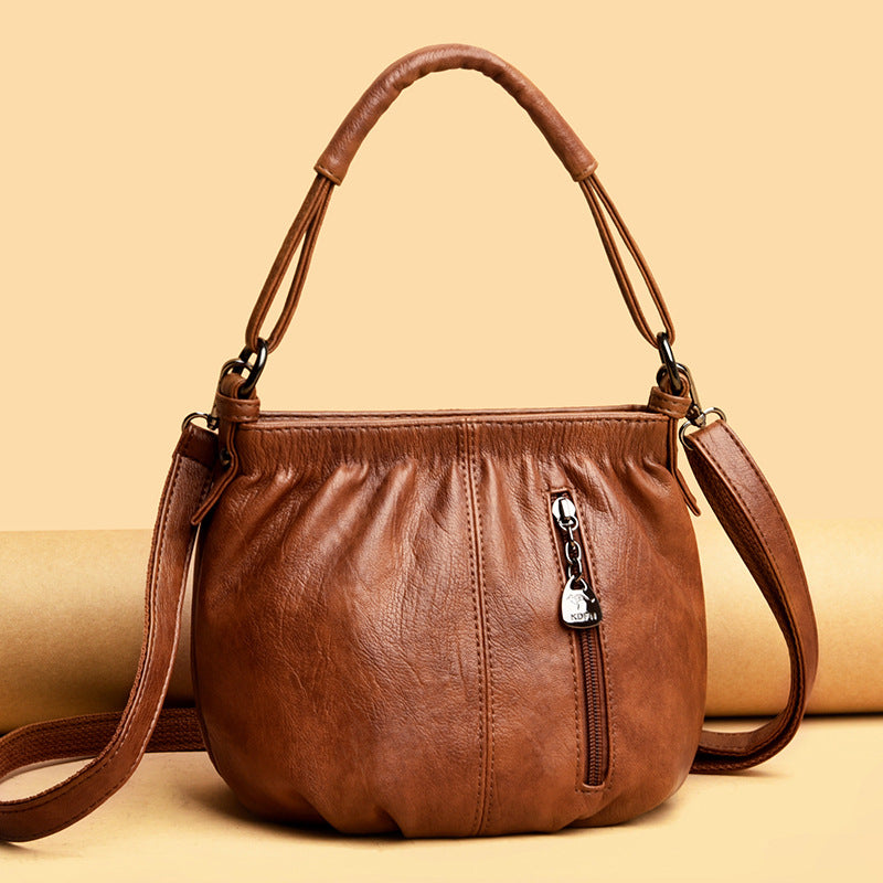Beautiful Women's Retro Easy Matching Mother Shoulder Bags