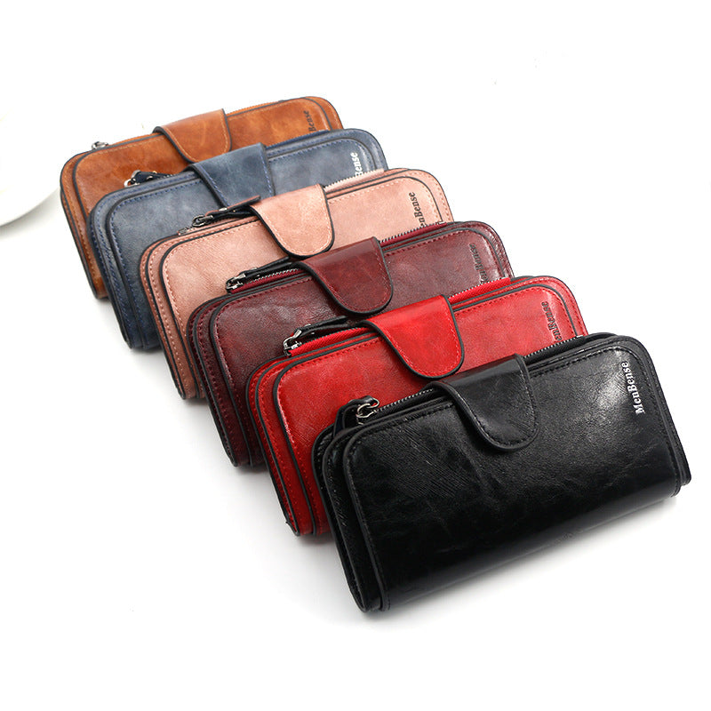 Women's Large Capacity Multiple Slots Long Ladies Wallet