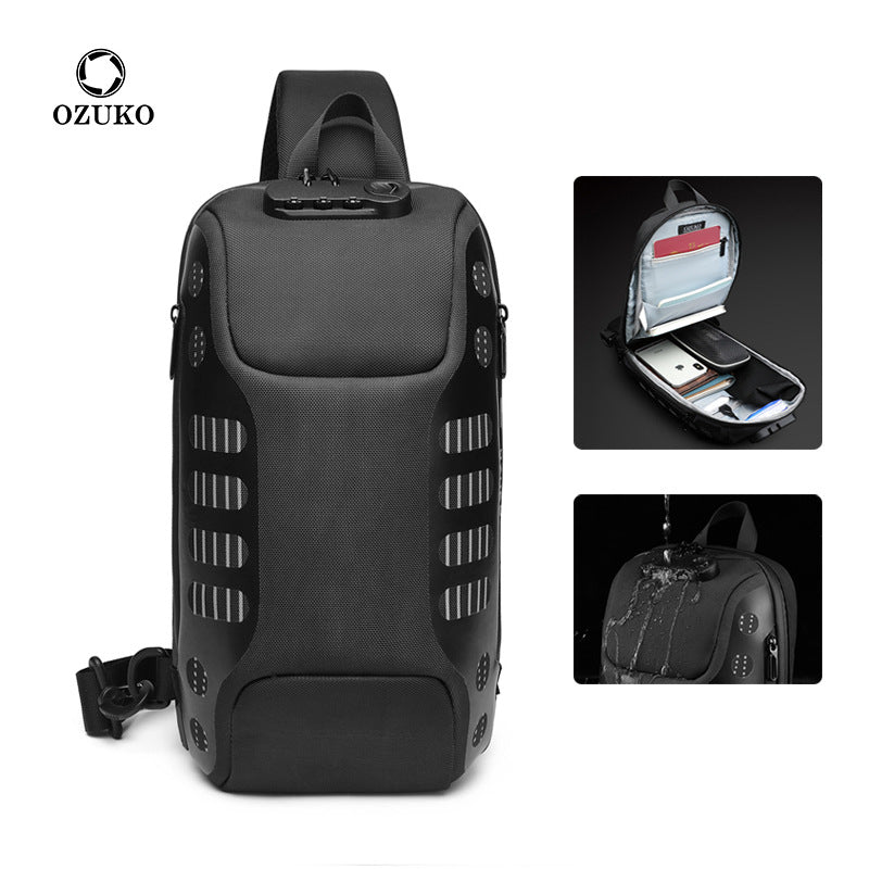 New Men's Waterproof Trendy Fashion Business Bags