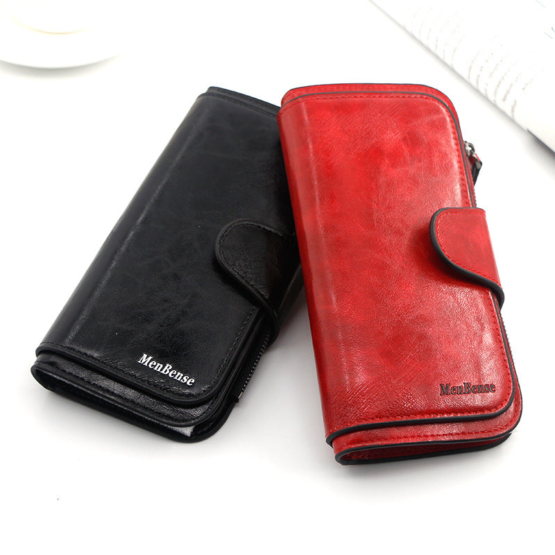 Women's Large Capacity Multiple Slots Long Ladies Wallet