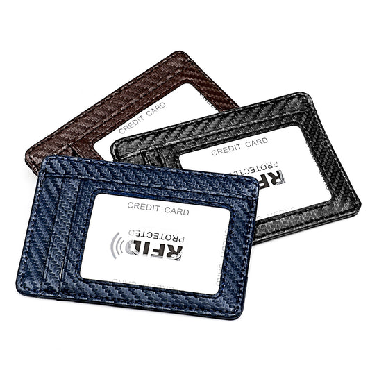 Carbon Fiber Dollar Shielding Degaussing Clamp Card Holder