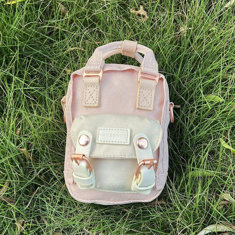 Donut Mini Korean Style Macaron Campus Backpacks