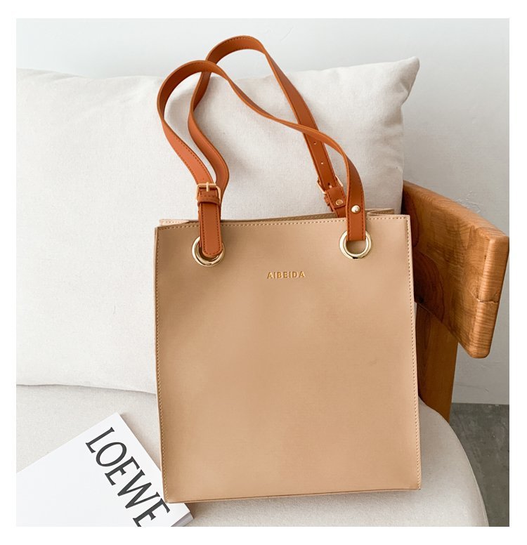 Women's Korean Fashion Simple Large Capacity Shoulder Bags