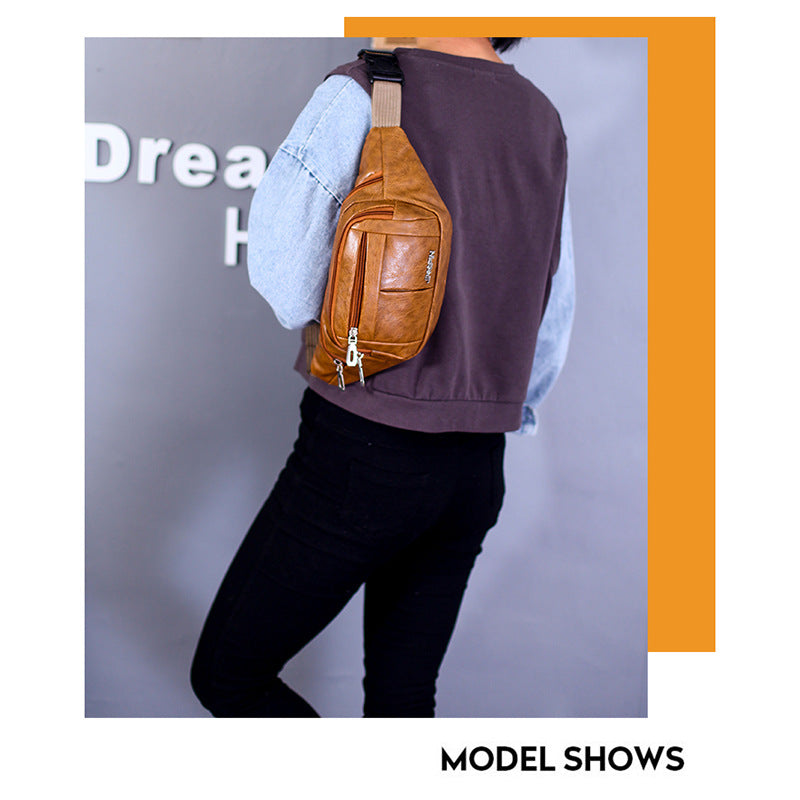 Men's Waterproof Convenient Mobile Leisure Large Capacity Men's Waist Packs