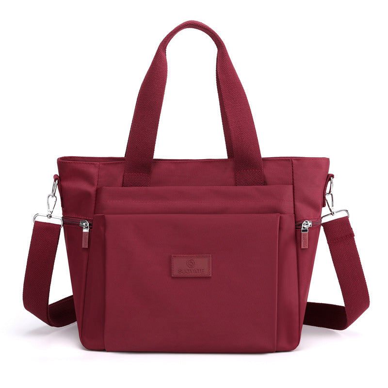 Women's Nylon Large Capacity Waterproof Portable Handbags