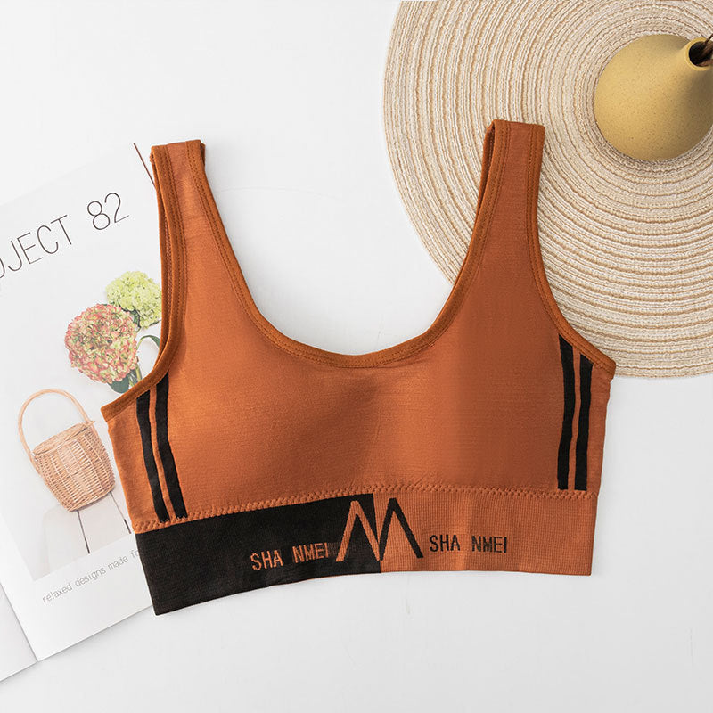 Women's With Wrapped Chest Underwear Tube Top Running Tanks Camis