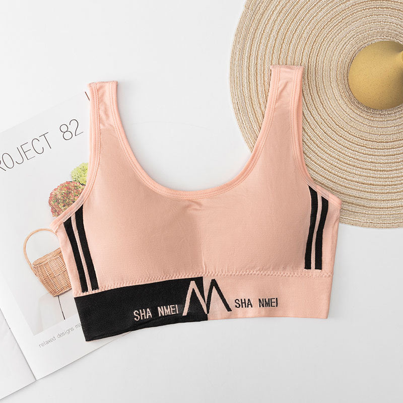 Women's With Wrapped Chest Underwear Tube Top Running Tanks Camis