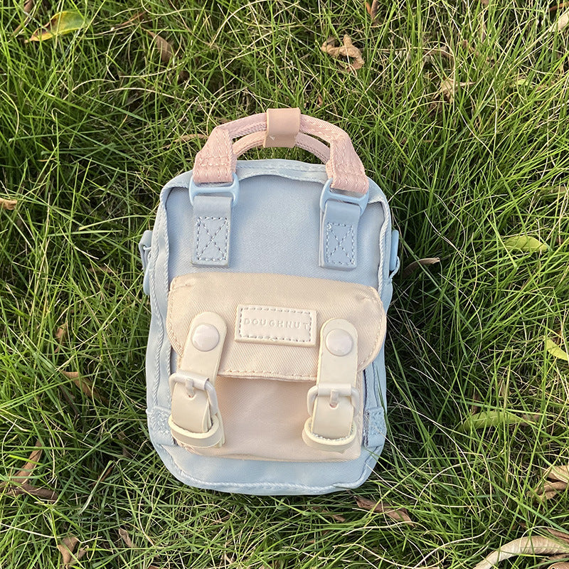 Donut Mini Korean Style Macaron Campus Backpacks
