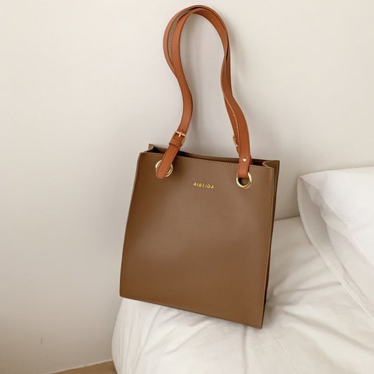 Women's Korean Fashion Simple Large Capacity Shoulder Bags