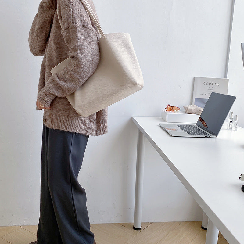 Women's Portable Korean Style Big Combination Fashion Shoulder Bags