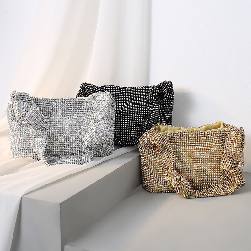 Rhinestone Full Diamond Underarm Chain Fairy Handbags