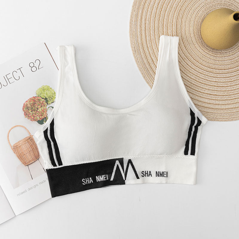 Women's With Wrapped Chest Underwear Tube Top Running Tanks Camis