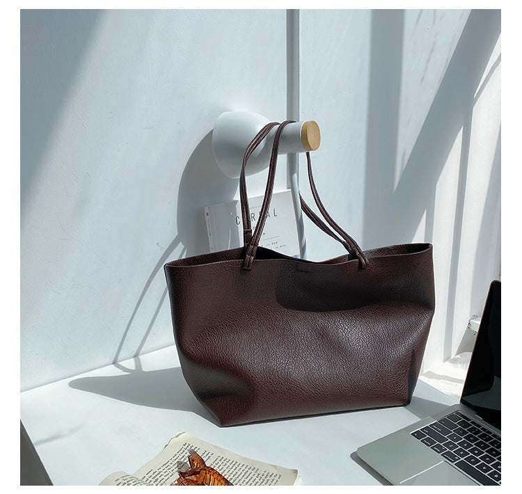 Women's Portable Korean Style Big Combination Fashion Shoulder Bags