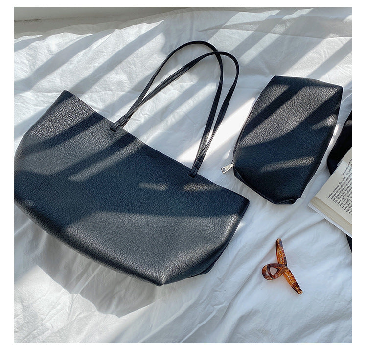 Women's Portable Korean Style Big Combination Fashion Shoulder Bags
