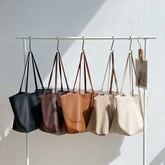 Women's Portable Korean Style Big Combination Fashion Shoulder Bags