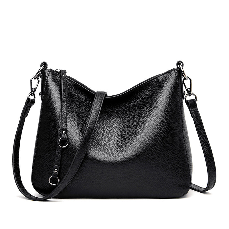Women's High-grade Large Capacity Genuine Leather Versatile Women's Shoulder Bag