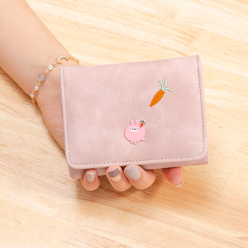Women's Korean Style Fashionable Cute Fashion Simple Ladies Wallets