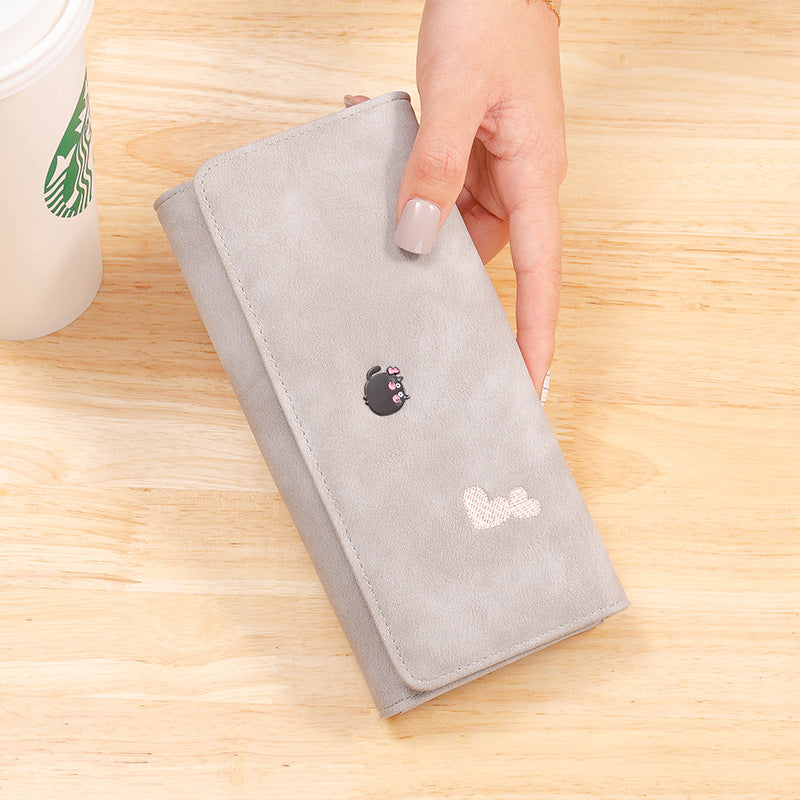 Women's Korean Style Fashionable Cute Fashion Simple Ladies Wallets