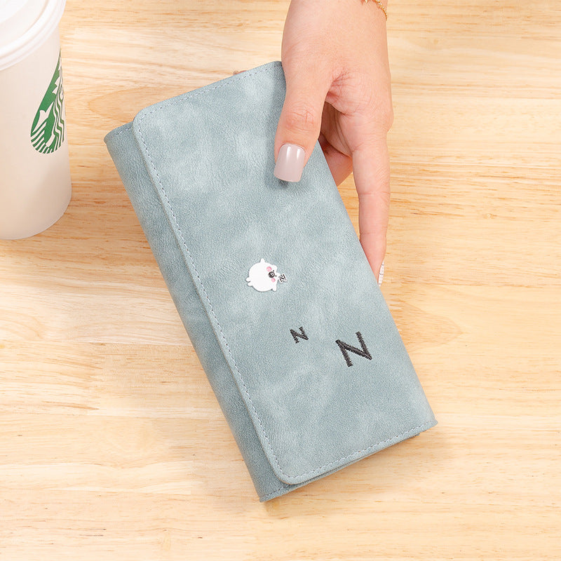 Women's Korean Style Fashionable Cute Fashion Simple Ladies Wallets