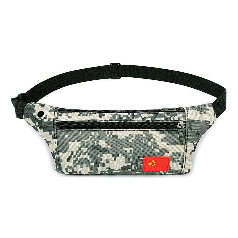 Tactics Mobile Camouflage Running Waterproof Oxford Men's Waist Packs