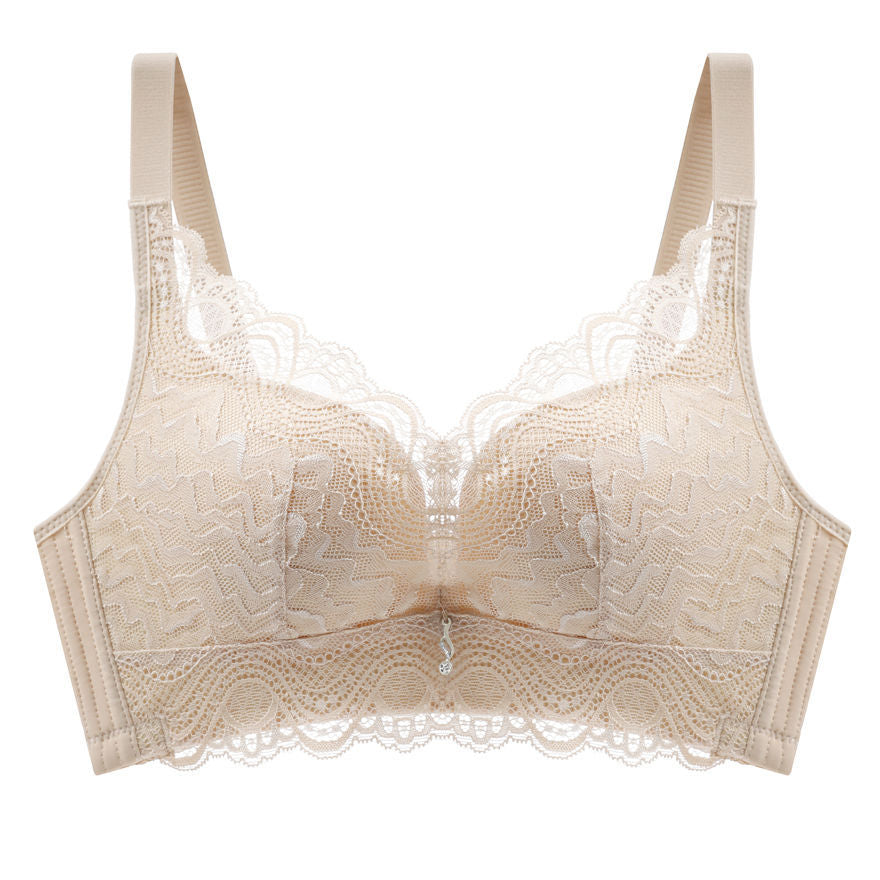 Women's Small Chest Push Up Wireless Adjustable Breast Holding Lingerie Sets