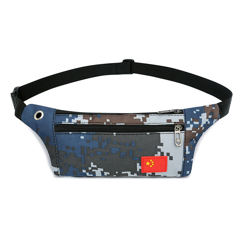 Tactics Mobile Camouflage Running Waterproof Oxford Men's Waist Packs