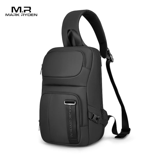 Men's Large Capacity Inch Fashion Business Men's Chest Bags