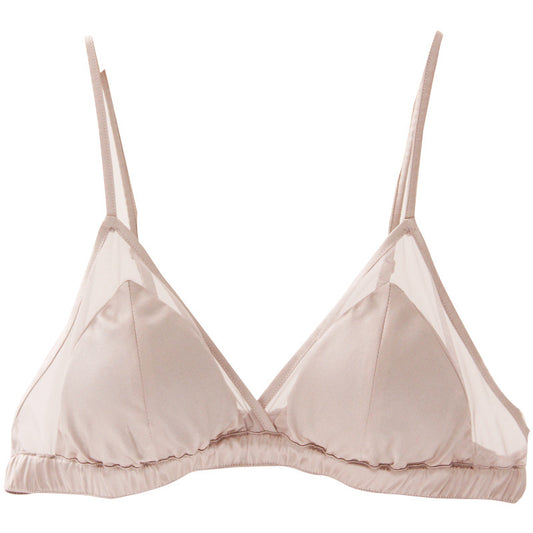 Style Triangle Cup Small Breasts Lady's Thin Everyday Bras