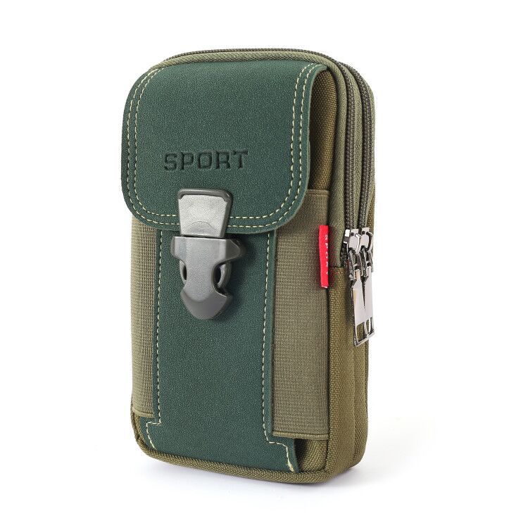 Men's New Mobile Canvas Running Inch Phone Bags