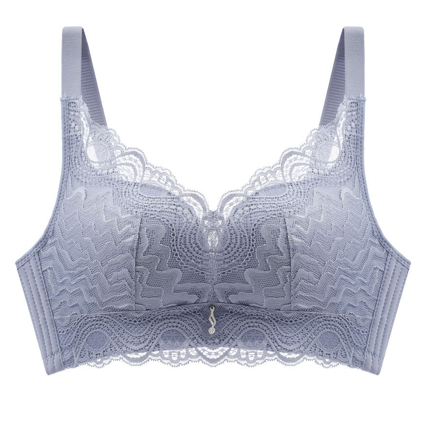 Women's Small Chest Push Up Wireless Adjustable Breast Holding Lingerie Sets
