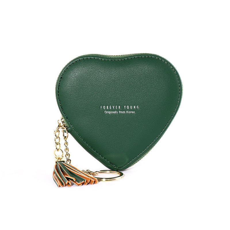 Women's Korean Fashionable Personalized Cute Heart Shape Bags