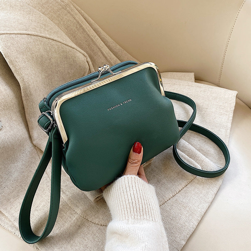 Women's Slouchy Korean Fashionable French Texture Shoulder Bags
