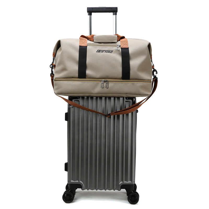 Korean Style Short Large Capacity Lightweight Travel Bags