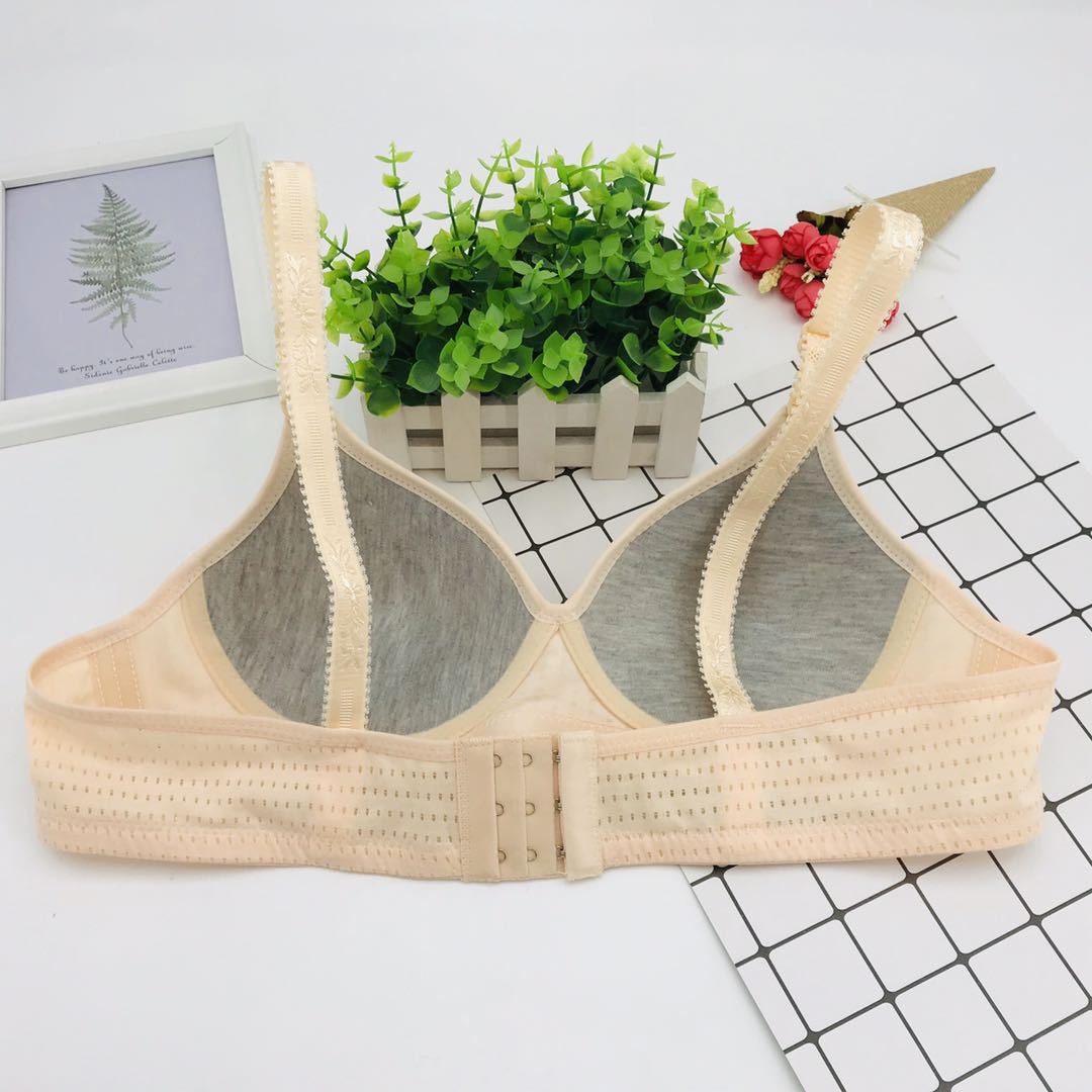 Cup Cotton Breasted Wireless Mother Pure Bras