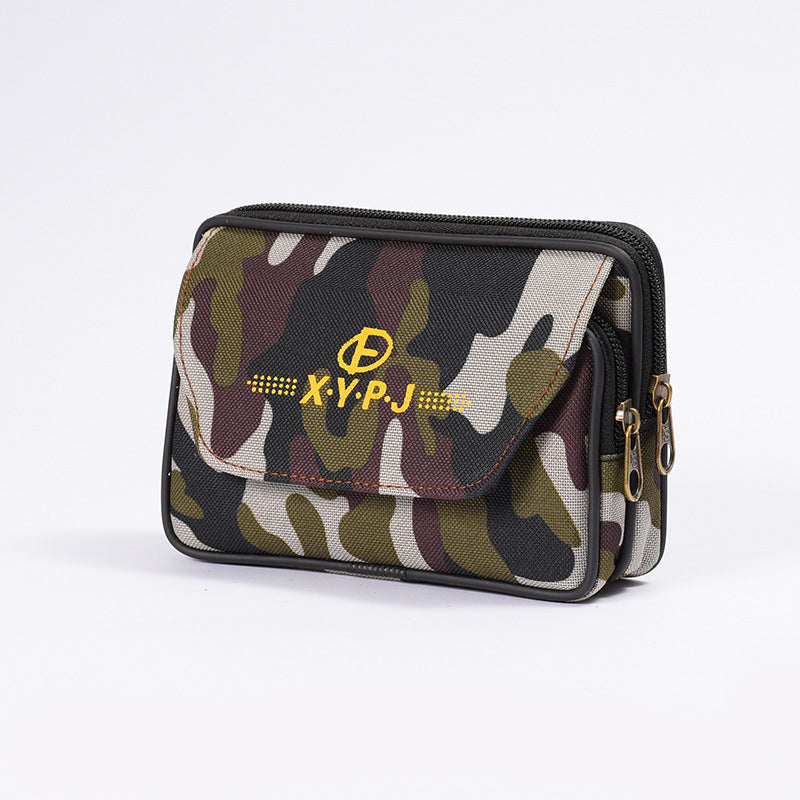 Men's Mobile Leisure Cell Multifunctional Horizontal Vertical Men's Waist Packs
