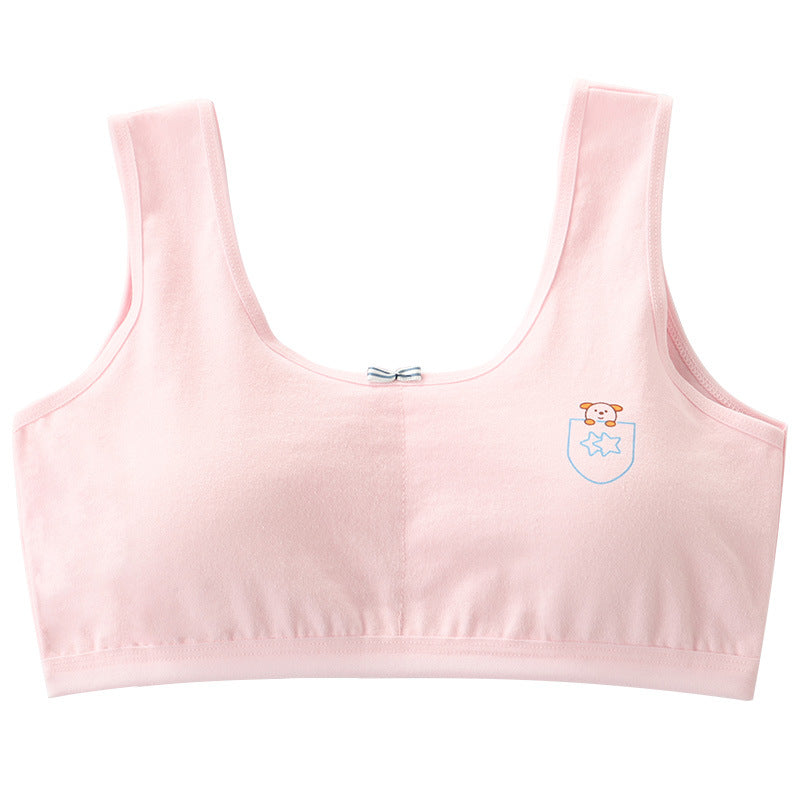 Age Vest Pure Cotton Junior High Everyday Bras
