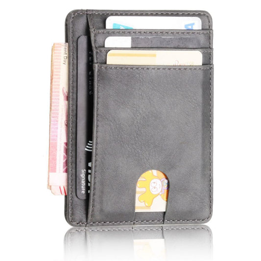 Cover Clamp Bank Protective Bus Multiple Card Holder
